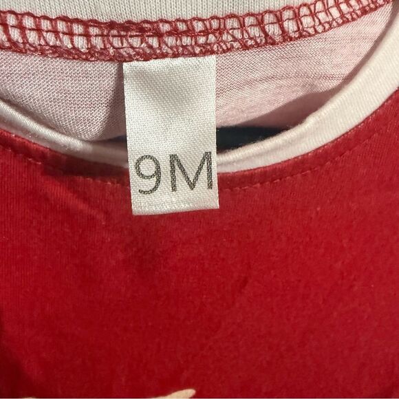 Festive Red Reindeer Kids One Piece - Picture 4 of 5